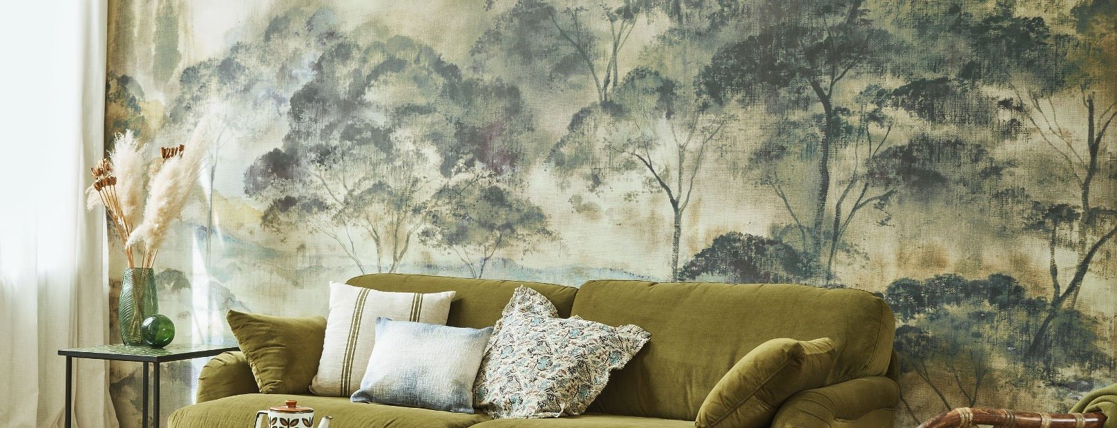 Trees & Leaves Wall Murals - Decor Warehouse
