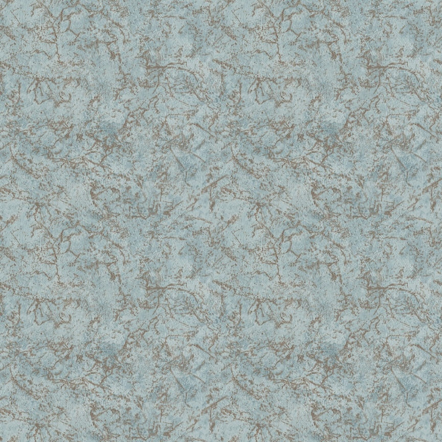 Papel pintado Arthouse Textured Marble en azul suave y dorado