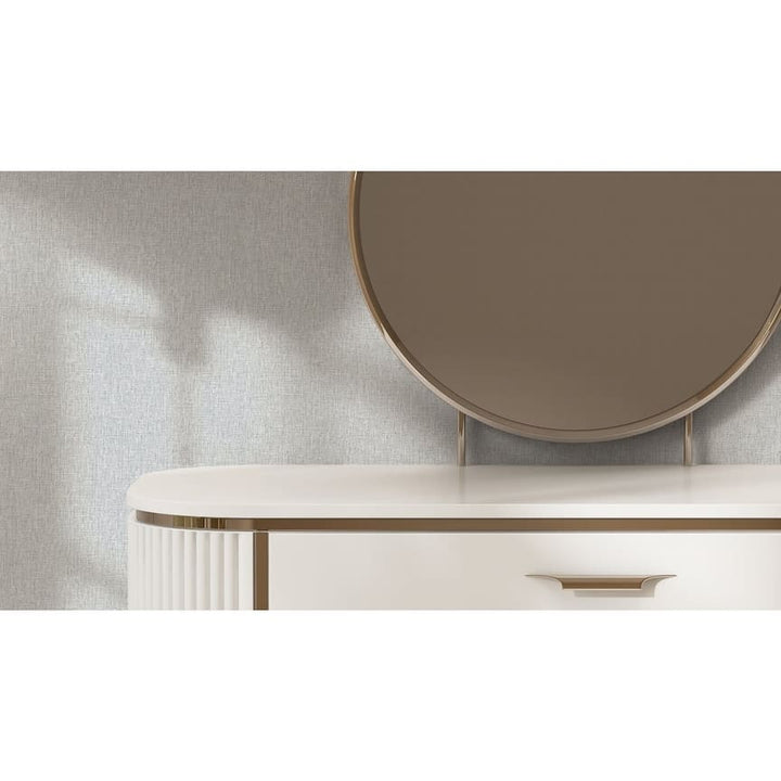 Arthouse Urban Weave Cool Silver Wallpaper