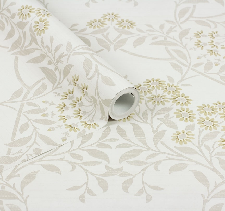 Arthouse Floral Trail Neutral Wallpaper