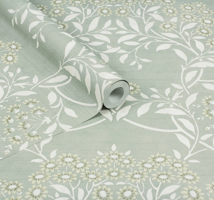 Arthouse Floral Trail Sage Wallpaper