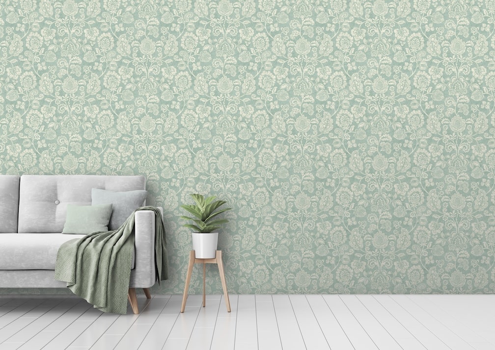 Arthouse Heritage Trail Sage Wallpaper
