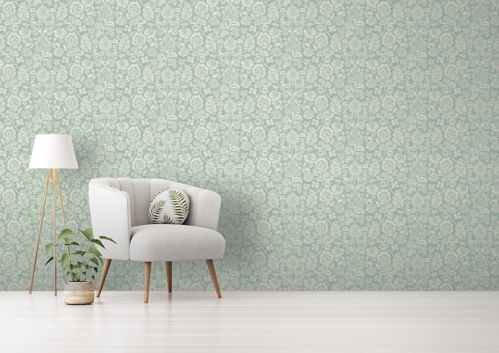 Arthouse Heritage Trail Sage Wallpaper