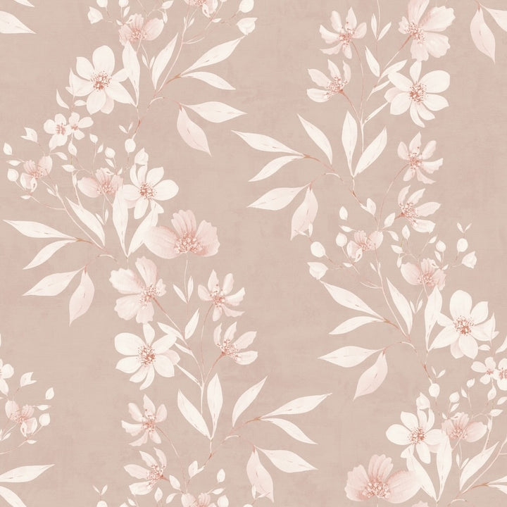 Arthouse Delicate Floral Trial Blush Wallpaper