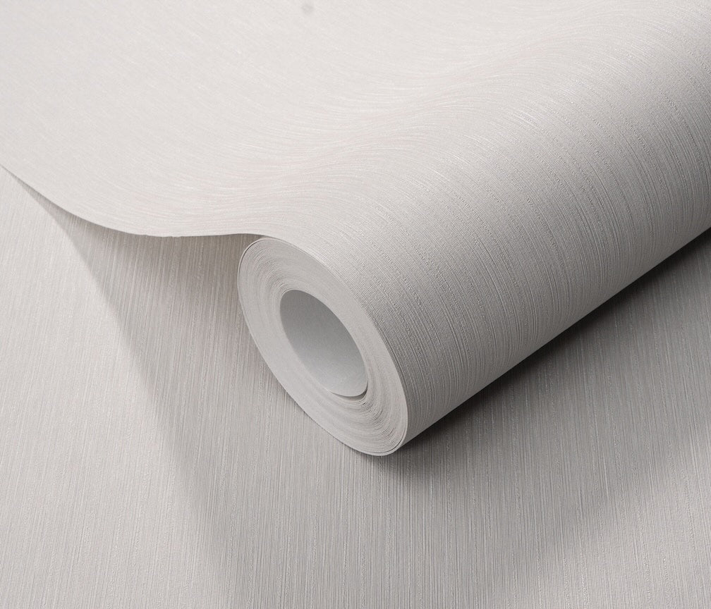 Erismann Versailles Vertical Linen Grey Wallpaper