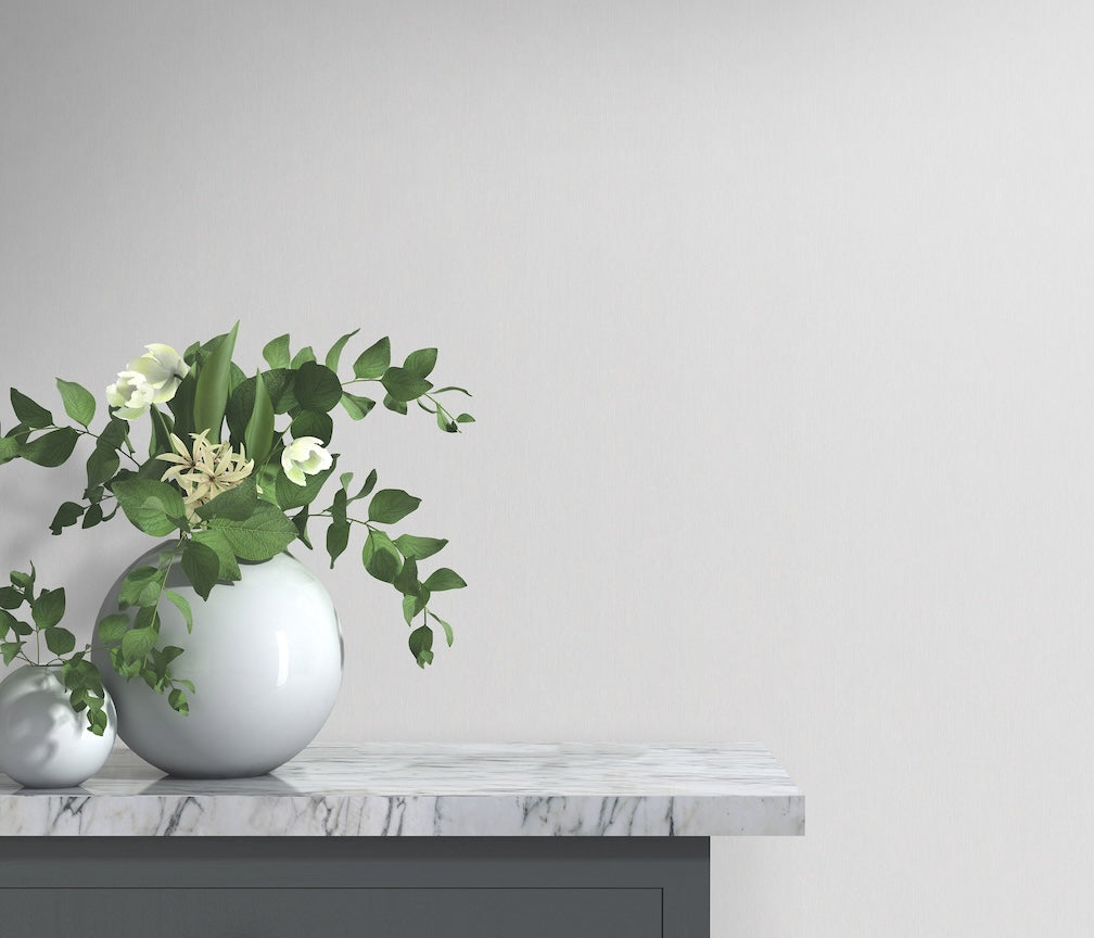 Erismann Versailles Vertical Linen Grey Wallpaper