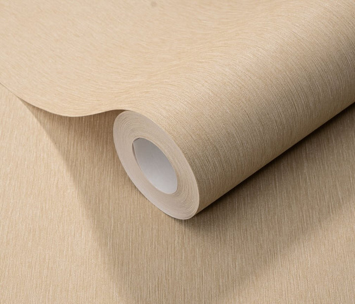 Erismann Versailles Vertical Linen Gold Wallpaper