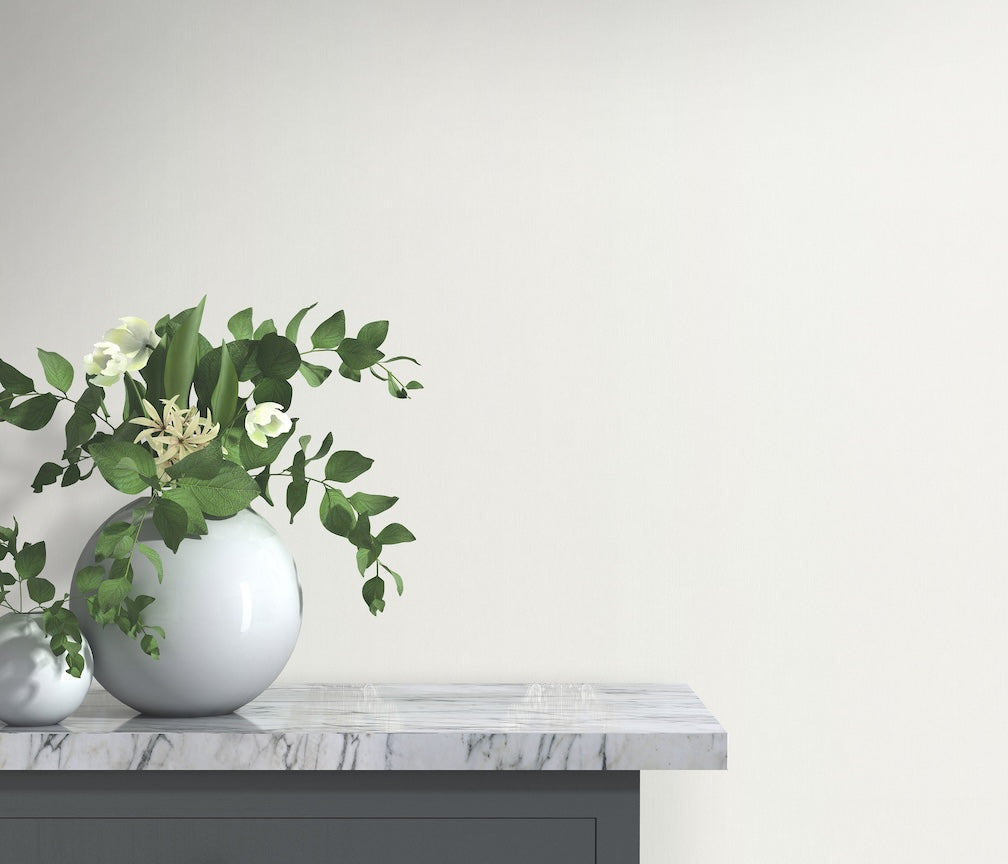 Erismann Versailles Vertical Linen Light Grey Wallpaper