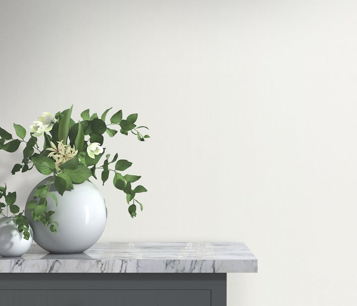 Erismann Versailles Vertical Linen Light Grey Wallpaper