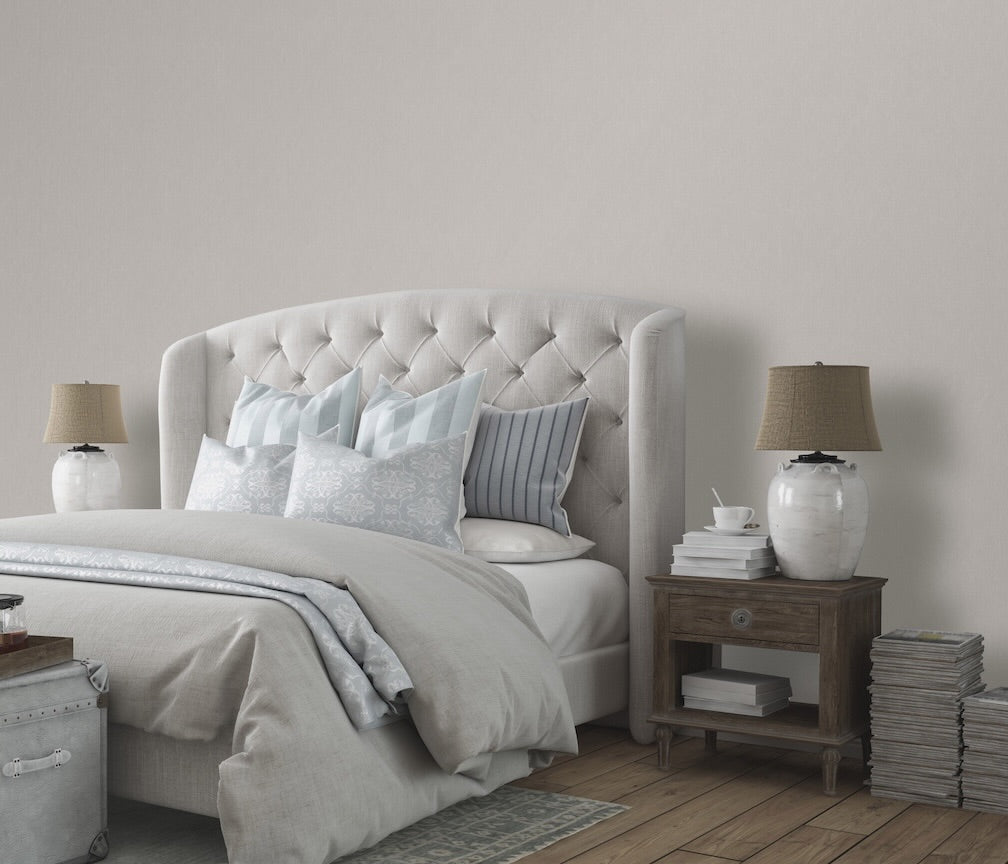 Erismann Versailles Vertical Linen Taupe Wallpaper