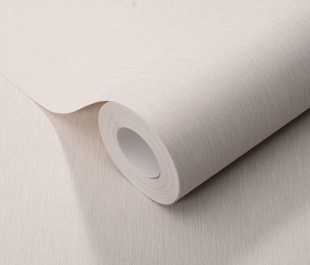 Erismann Versailles Vertical Linen Light Creme Wallpaper