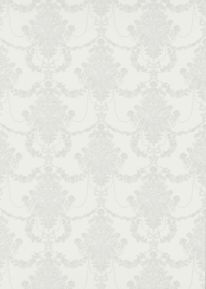 Erismann Versailles Felicite Light Grey Wallpaper