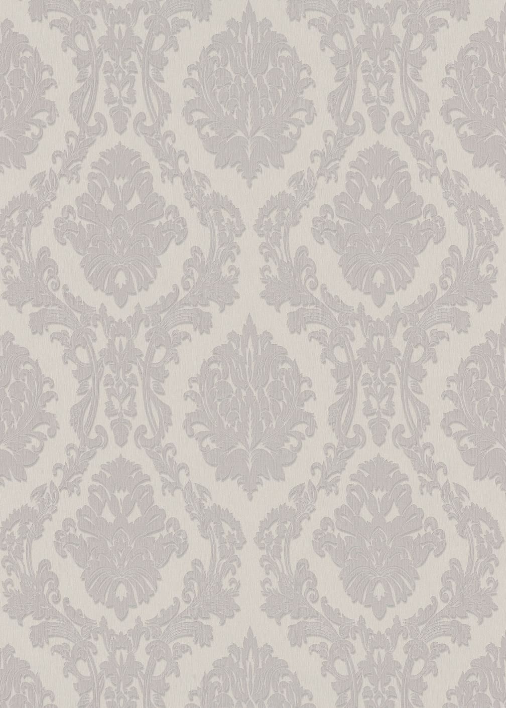 Versaille Carre Grey Wallpaper by Erismann