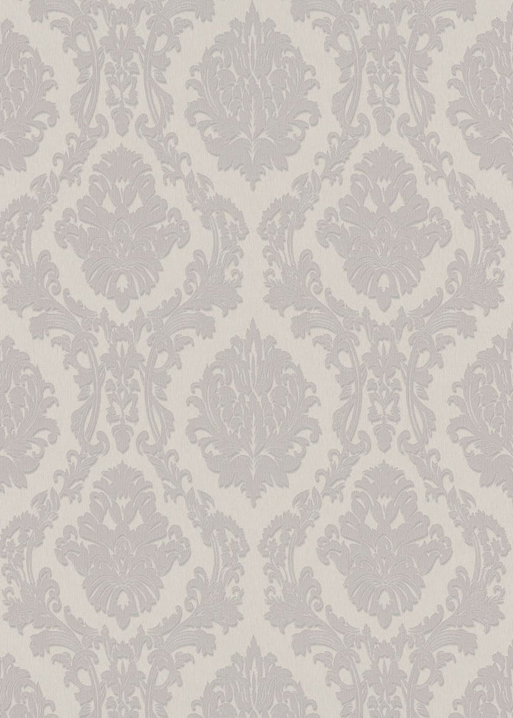 Versaille Carre Grey Wallpaper by Erismann