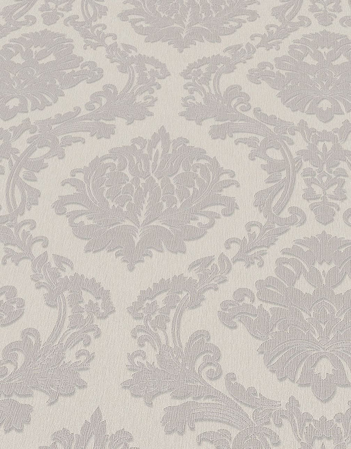 Versaille Carre Grey Wallpaper by Erismann