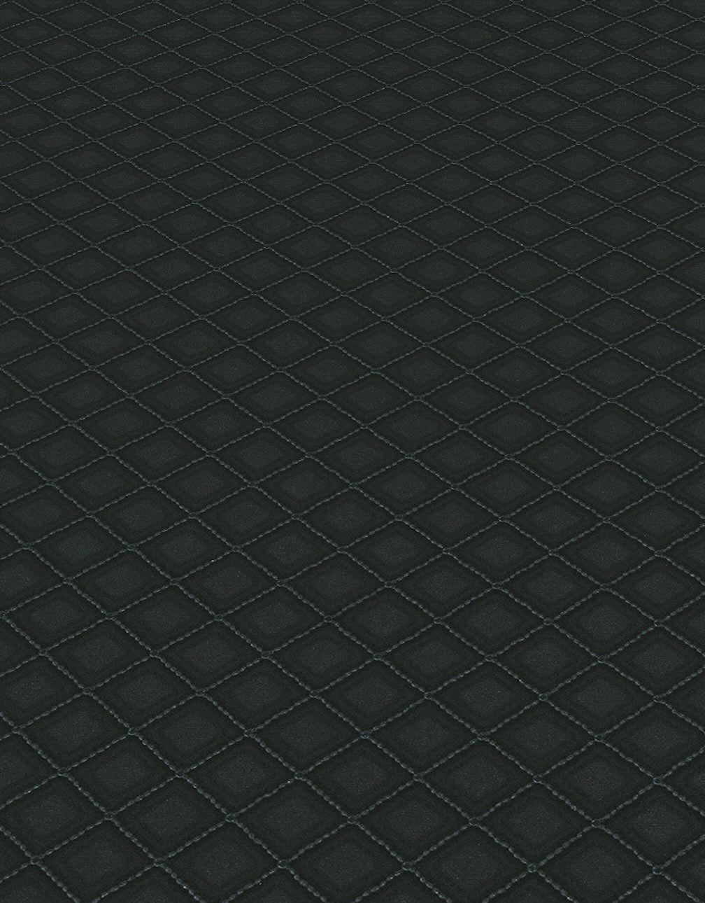 Erismann Versailles Quilted Faux Black Leather Wallpaper