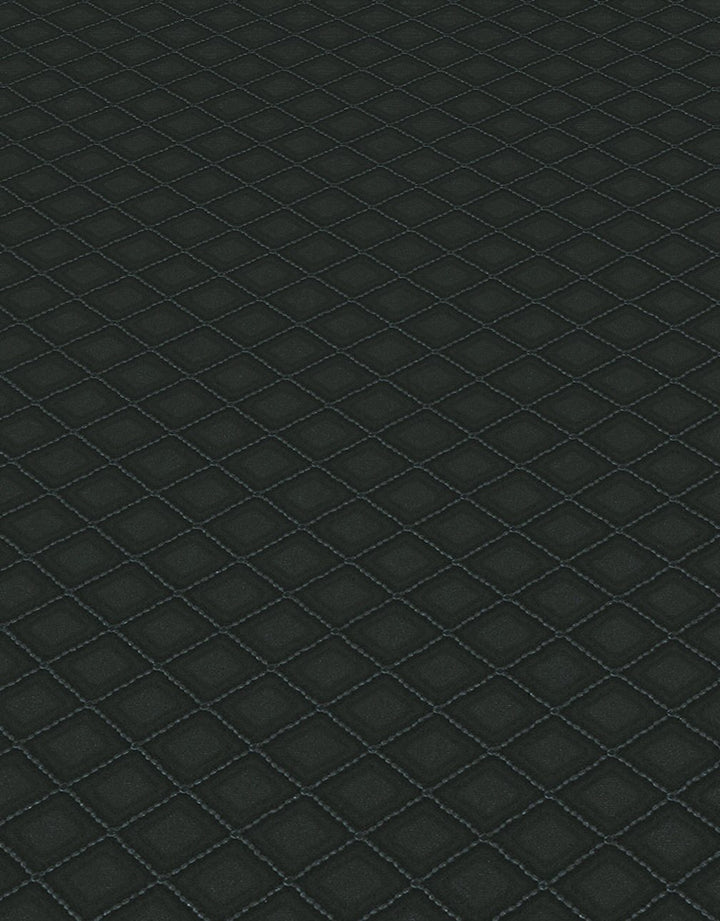 Erismann Versailles Quilted Faux Black Leather Wallpaper