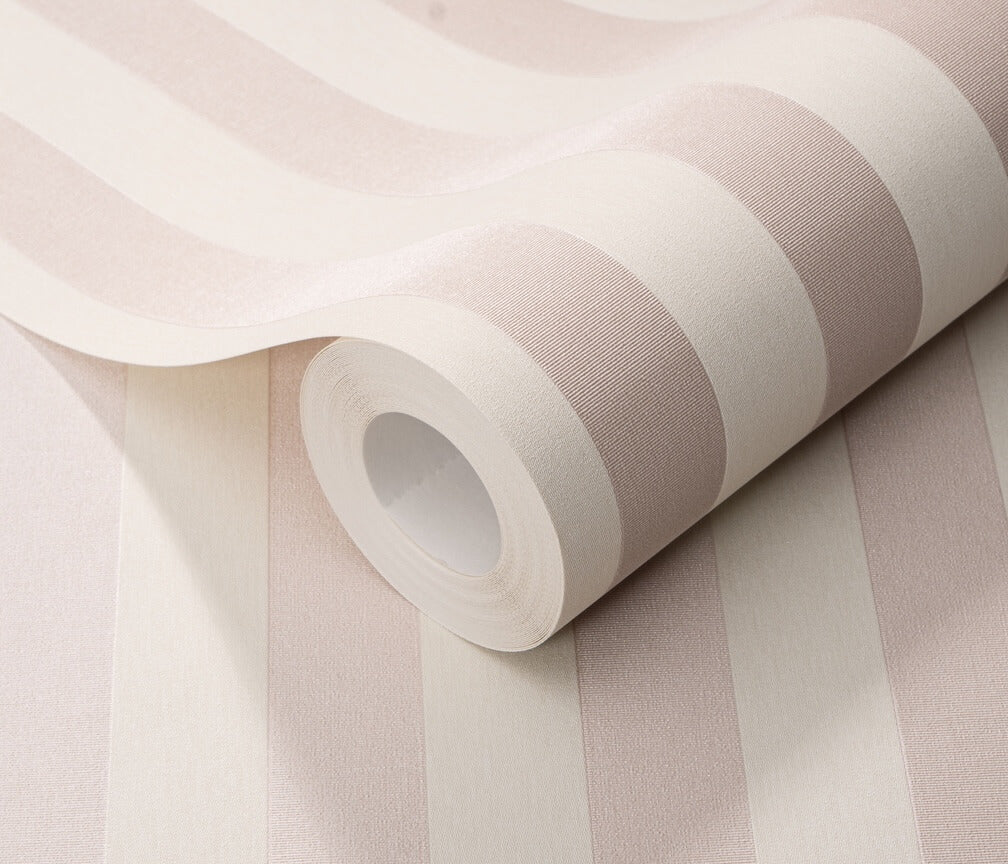 Erismann Entree Pink Stripe Wallpaper