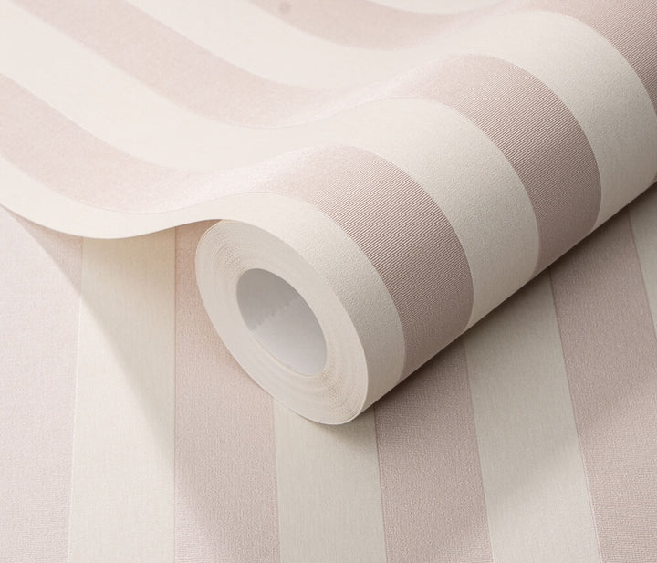 Erismann Entree Pink Stripe Wallpaper