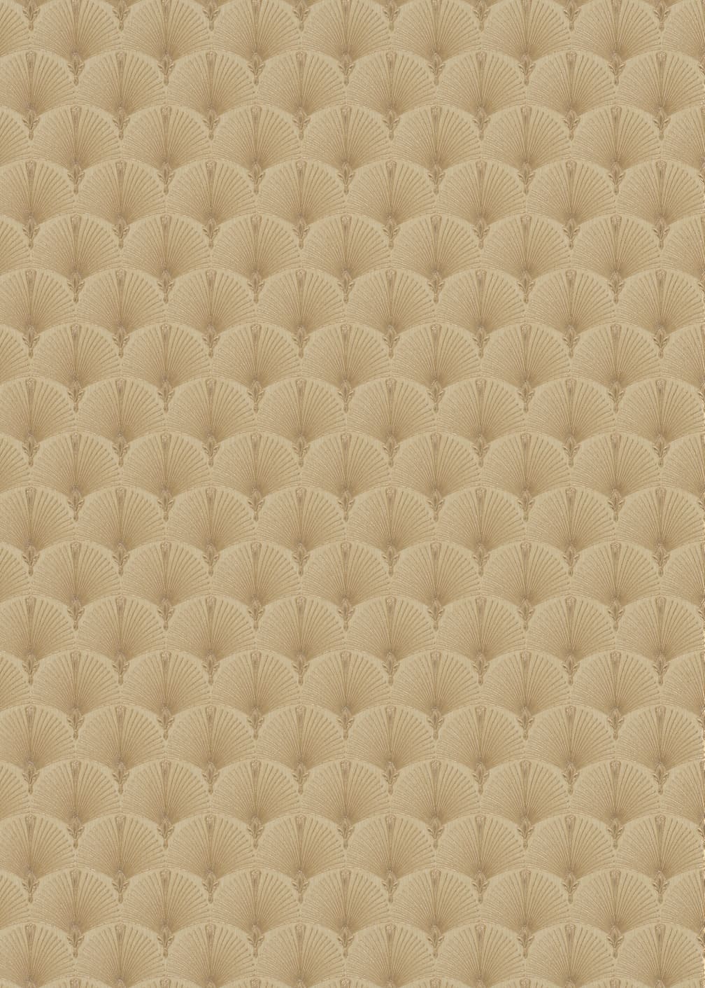 Erismann Versailles Arch Fan Art Deco Gold Wallpaper