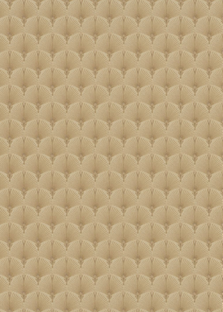 Erismann Versailles Arch Fan Art Deco Gold Wallpaper