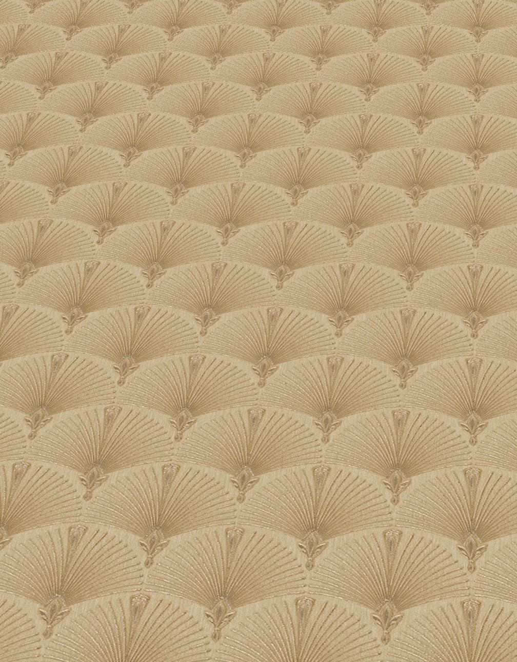 Erismann Versailles Arch Fan Art Deco Gold Wallpaper