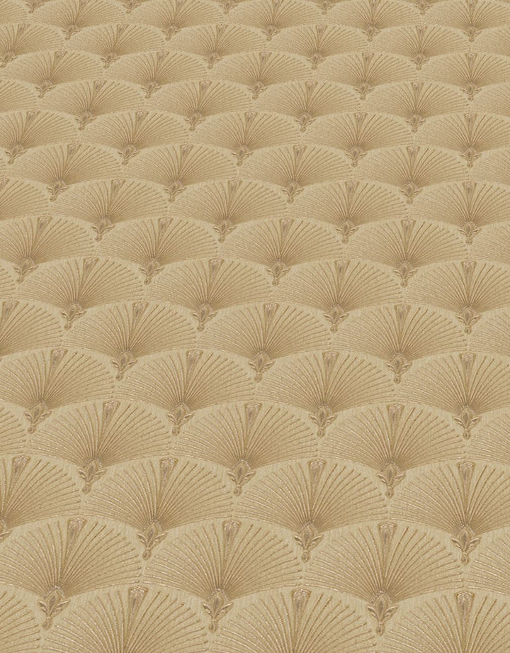 Erismann Versailles Arch Fan Art Deco Gold Wallpaper