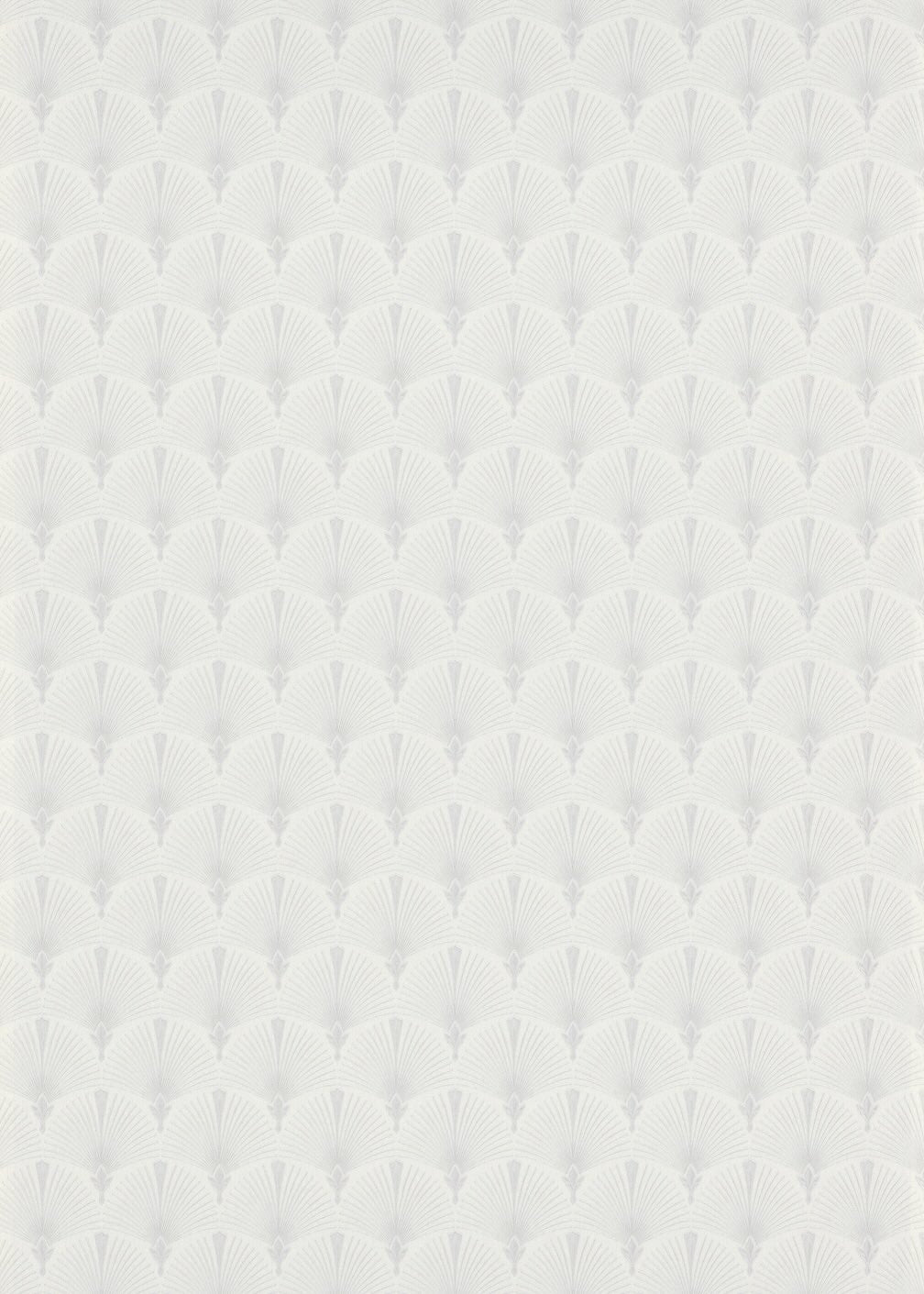 Erismann Versailles Arch Fan Art Deco Silver/Grey Wallpaper