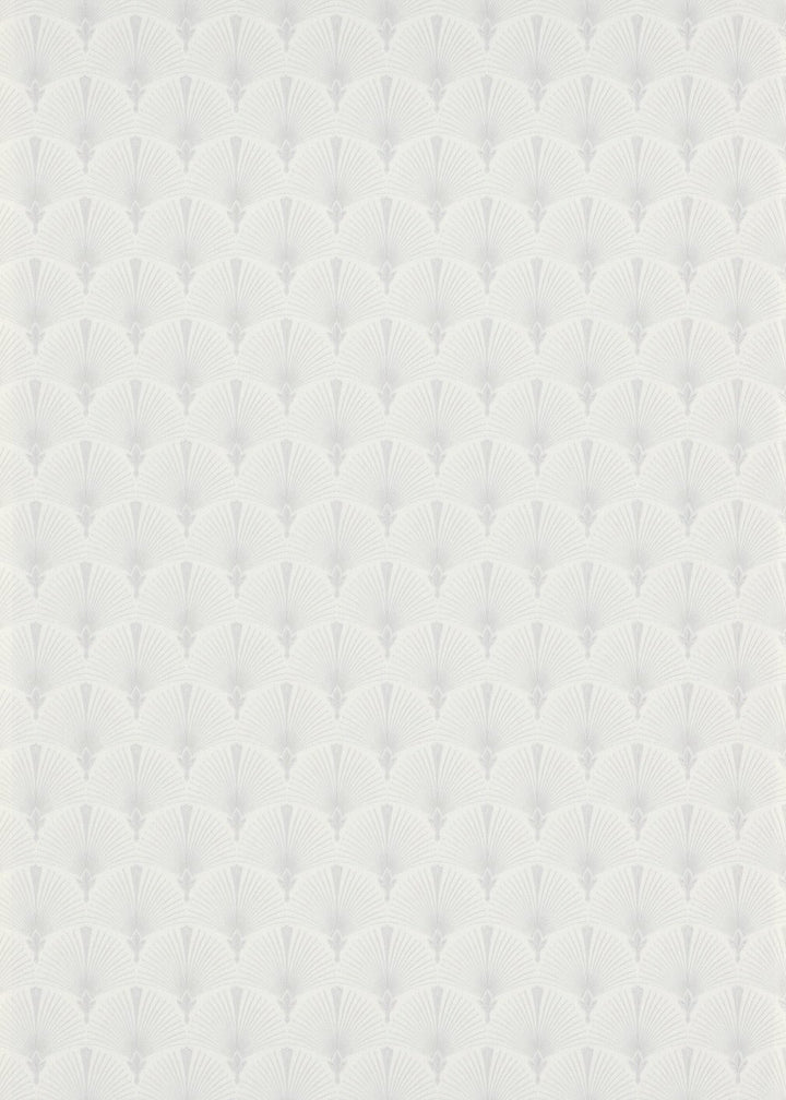 Erismann Versailles Arch Fan Art Deco Silver/Grey Wallpaper