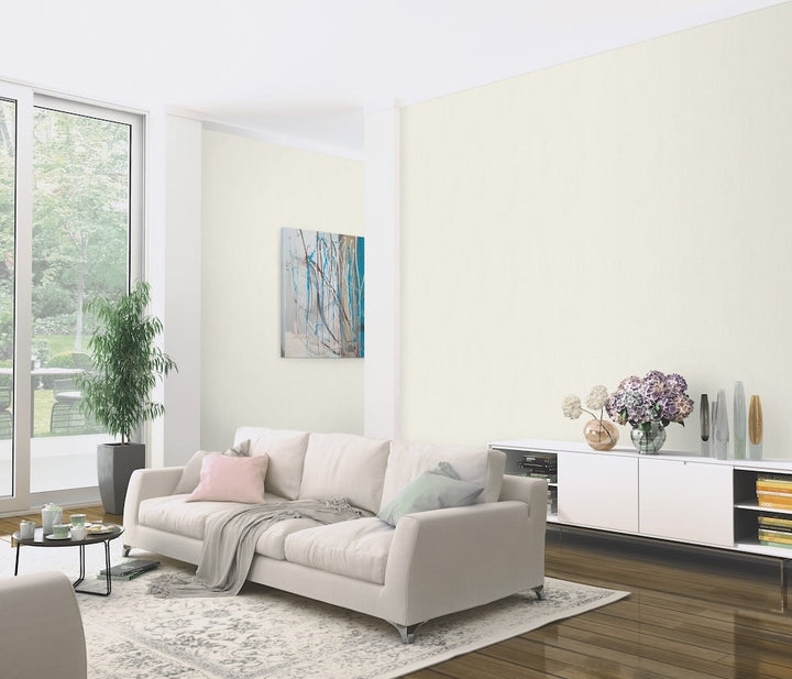 Erismann Versailles Creme Luxe Fabric Wallpaper
