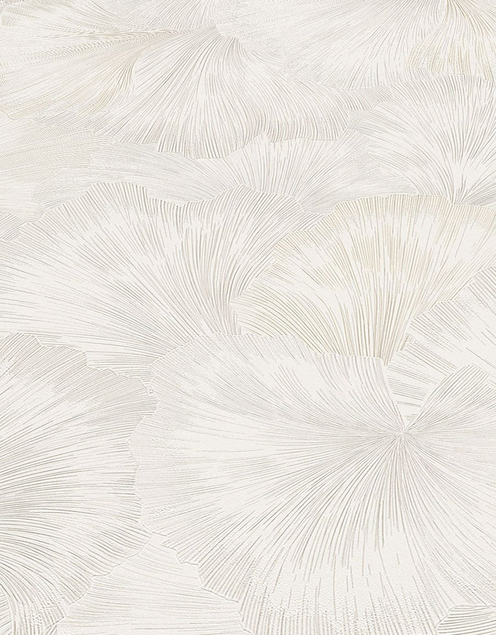 Erismann Floral Leaf Motif Cream Wallpaper