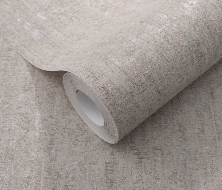 Erismann Shadow Veil Taupe Wallpaper