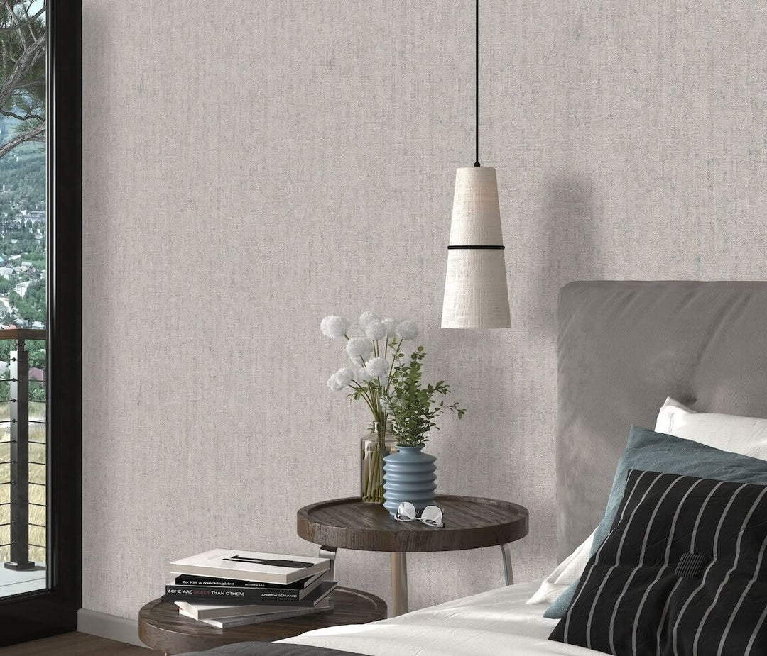 Erismann Shadow Veil Taupe Wallpaper