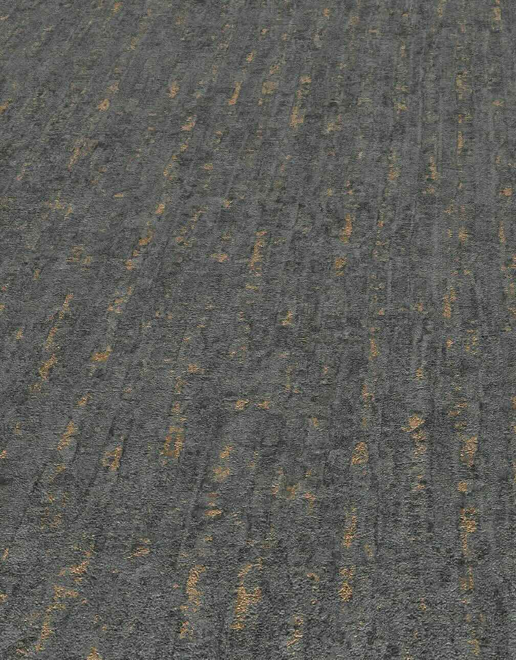 Erismann Shadow Veil Black / Gold Wallpaper