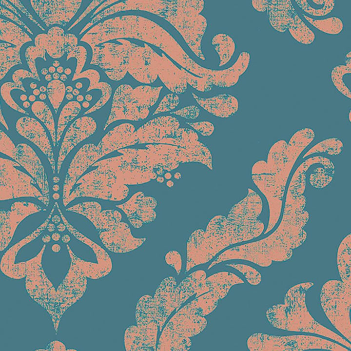 Boutique Damaris Turquoise Wallpaper