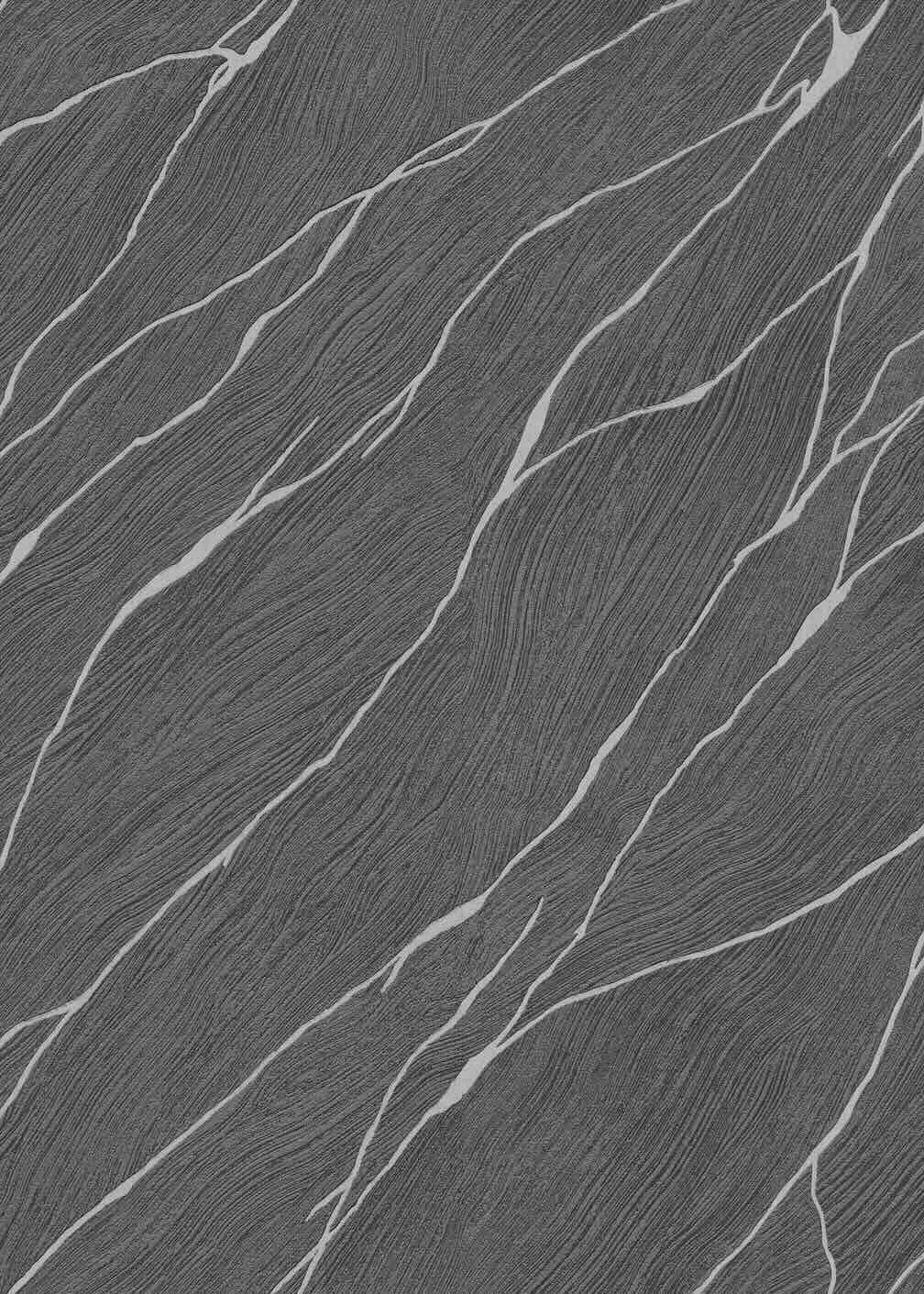 Erismann Calore Black/Silver Vinyl Wallpaper