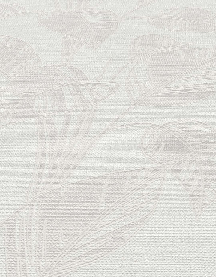 Erismann Largo Leaf Cream Vinyl Wallpaper