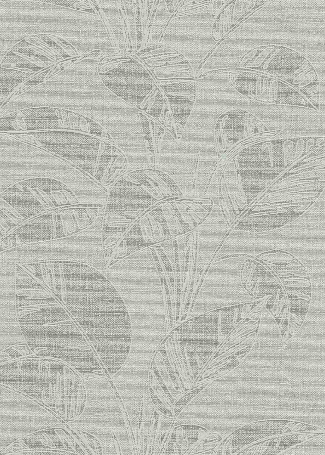 Erismann Largo Leaf Olive Vinyl Wallpaper