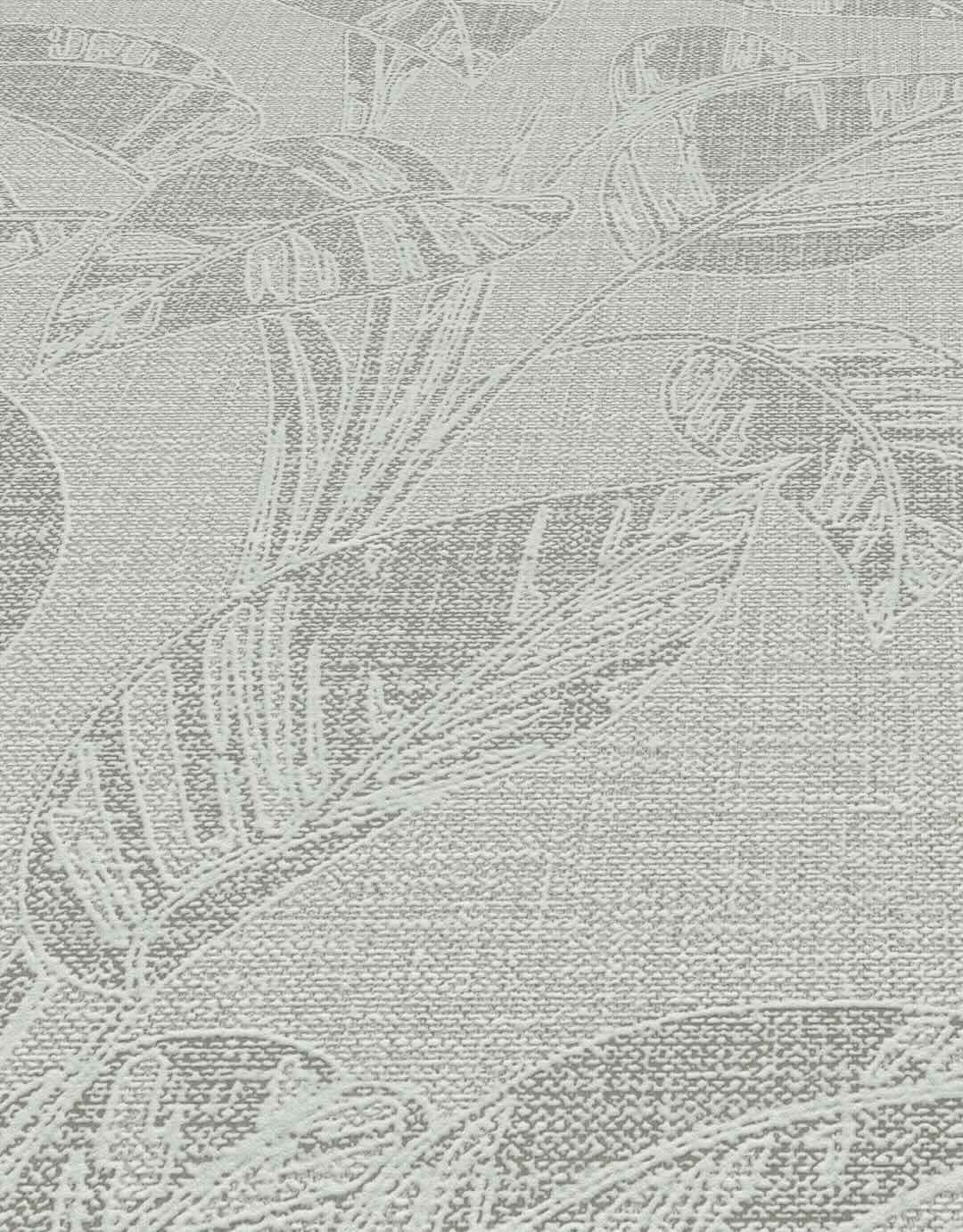 Erismann Largo Leaf Olive Vinyl Wallpaper