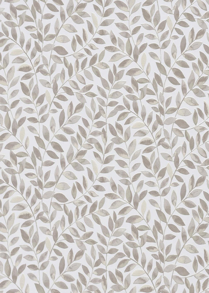 Erismann Ameroso Leaf Brown Blown Vinyl Wallpaper