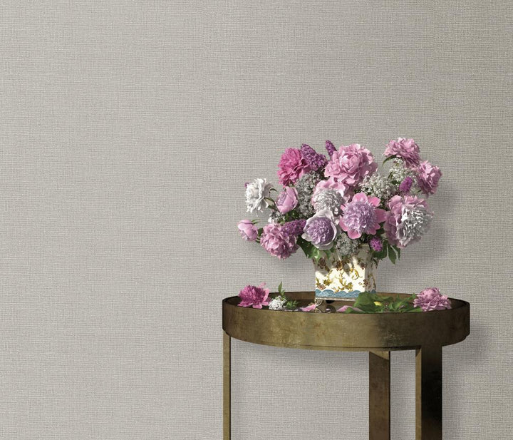 Erismann Opus Plain Taupe Non‑Woven Wallpaper