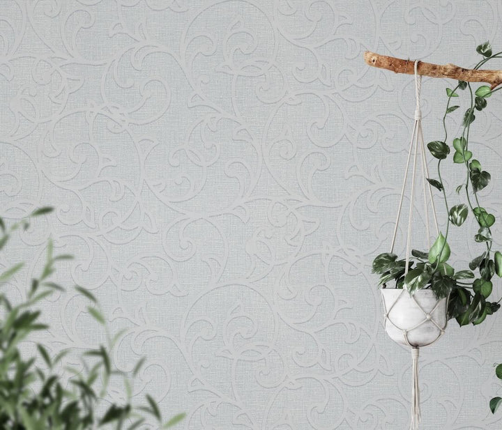 Erismann Forte Geometric Grey Wallpaper