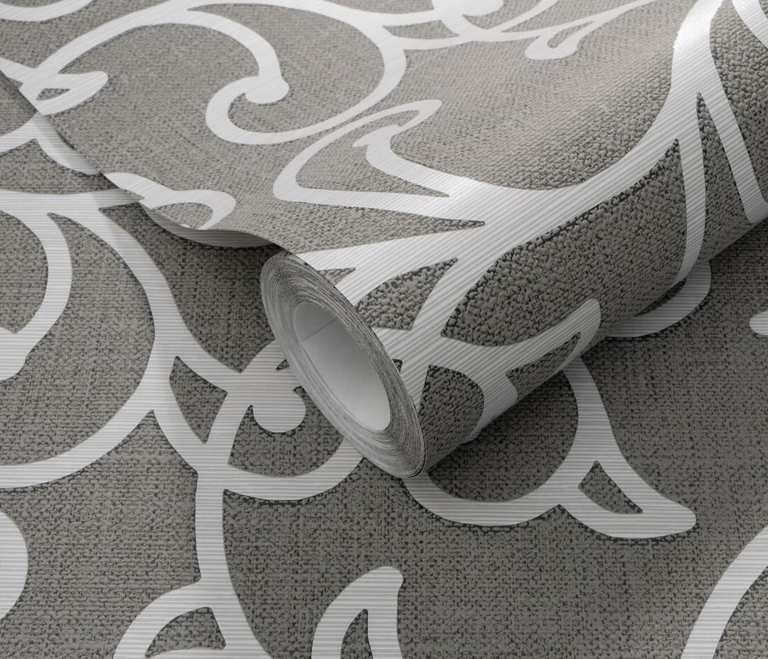 Erismann Forte Geometric Brown Wallpaper