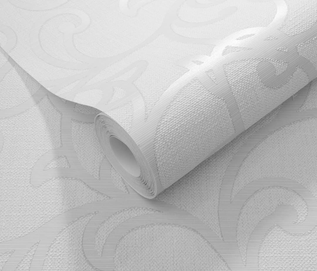 Erismann Forte Geometric Light Grey Wallpaper