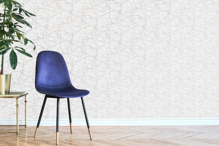 Kintsugi Rose Gold Textured Wallpaper
