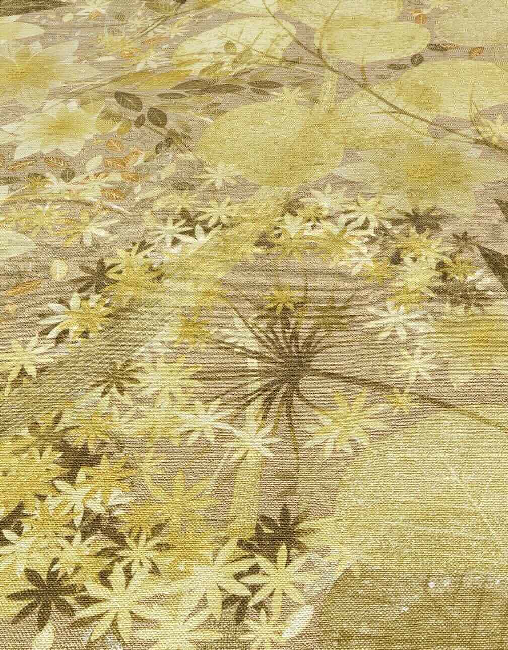 Erismann Secret Grove Floral Deep Ochre Wallpaper