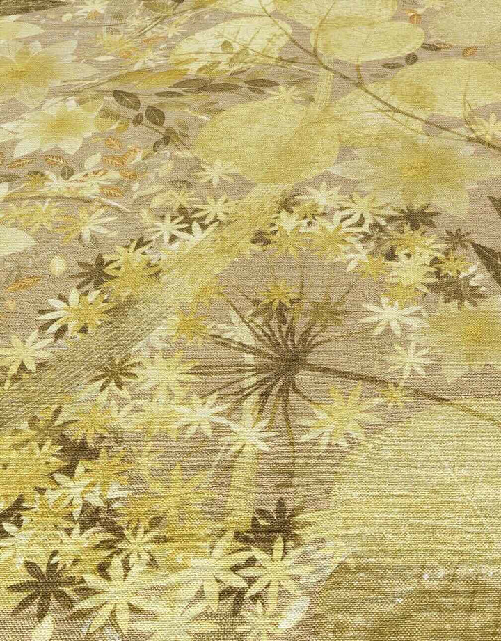 Erismann Secret Grove Floral Deep Ochre Wallpaper