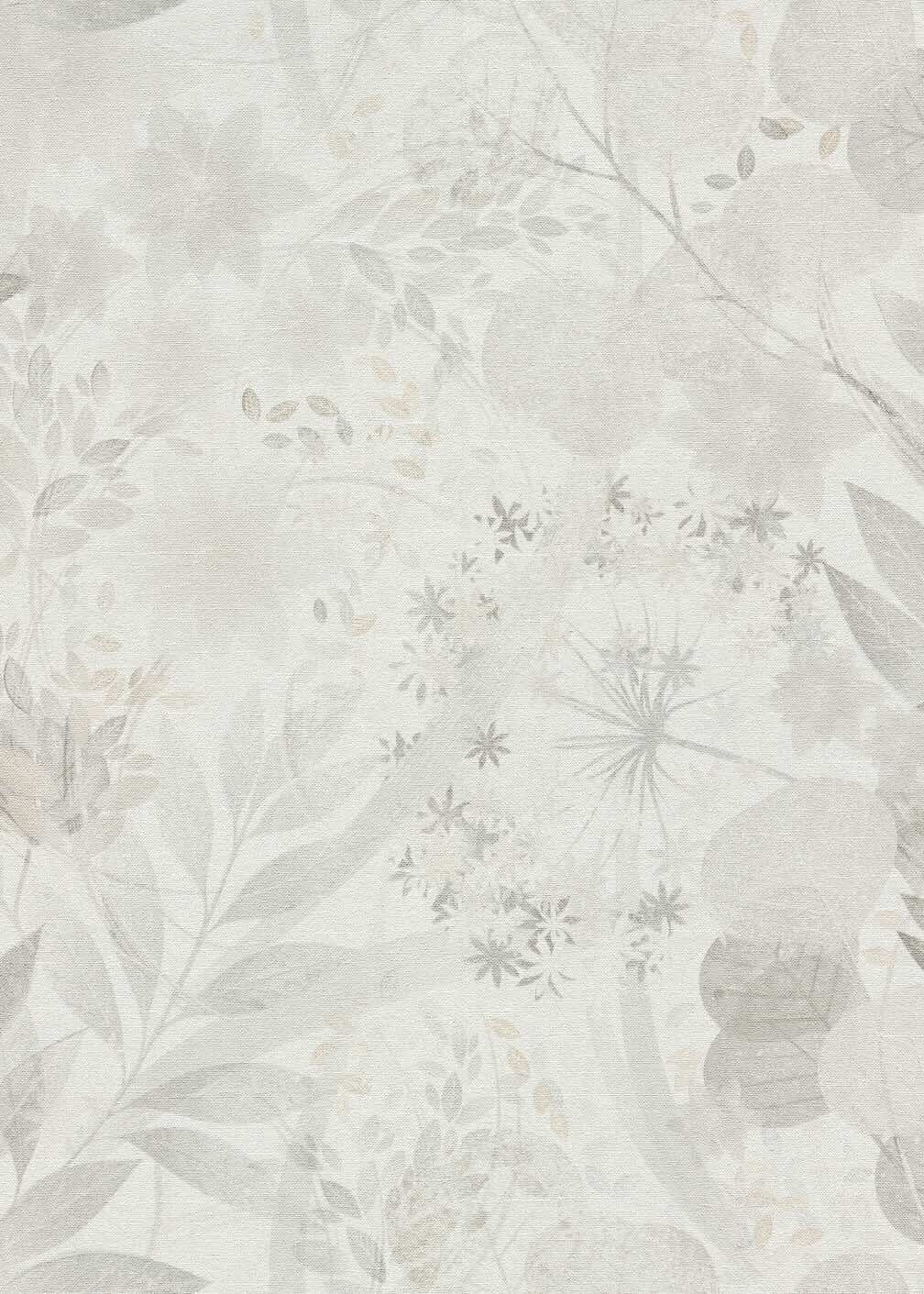 Erismann Secret Grove Floral Natural Wallpaper