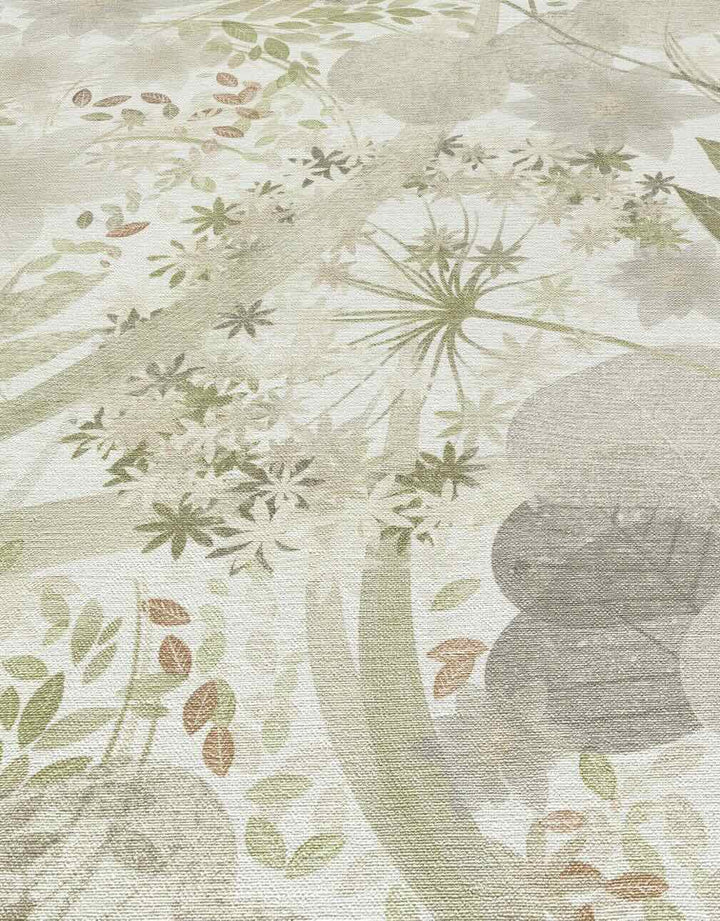 Erismann Secret Grove Floral Green Wallpaper