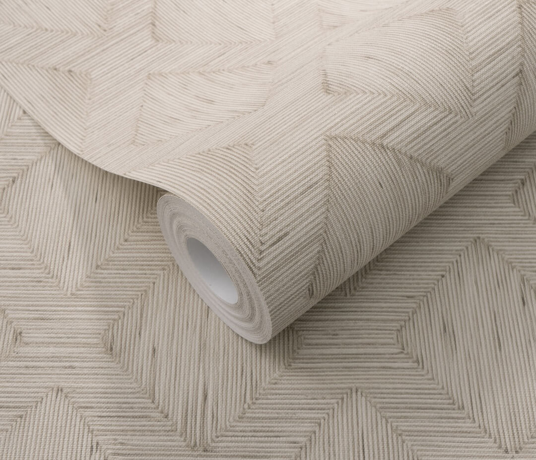 Erismann Hidden Harmony Geometric Soft Taupe Wallpaper